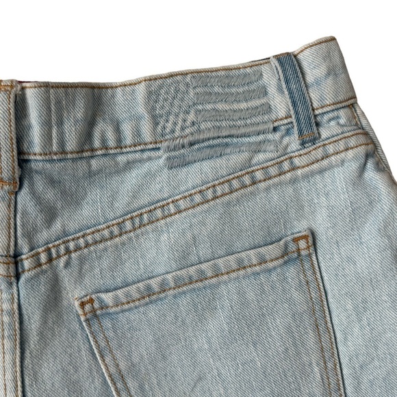 Revice Light Wash Cut Off Denim Shorts, Size 29 - Picture 6 of 8